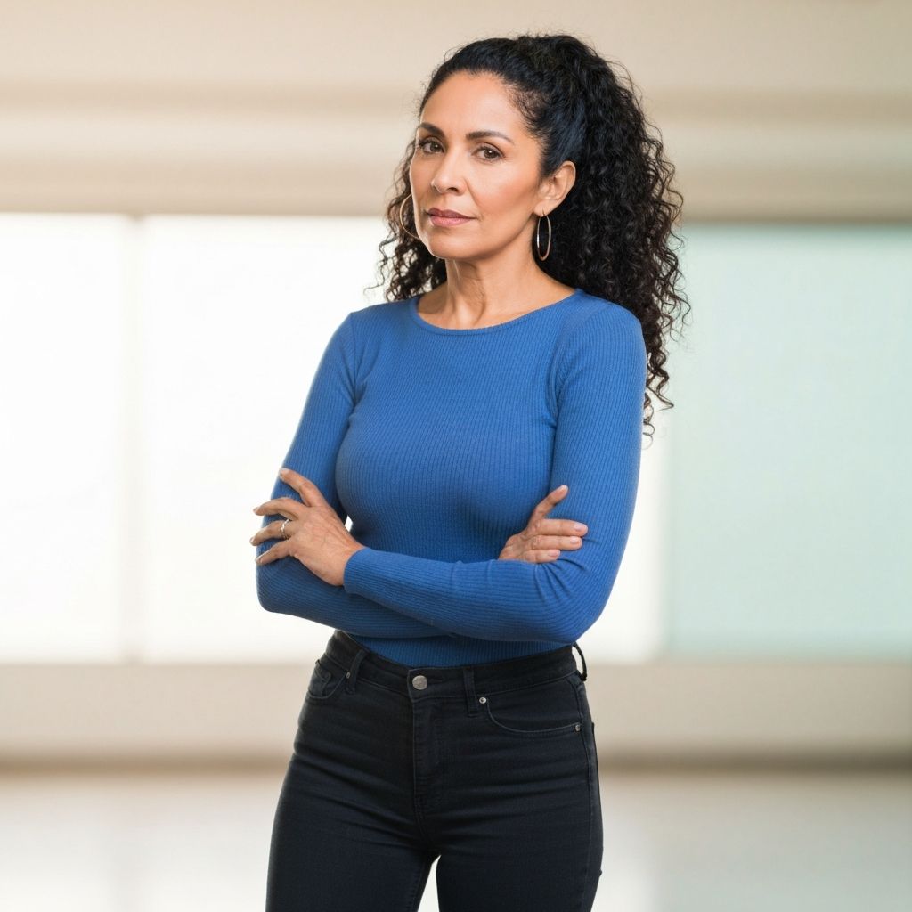 Diana outdoors with her child